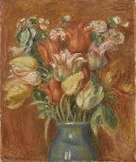 Bouquet de tulipes, Pierre Auguste Renoir